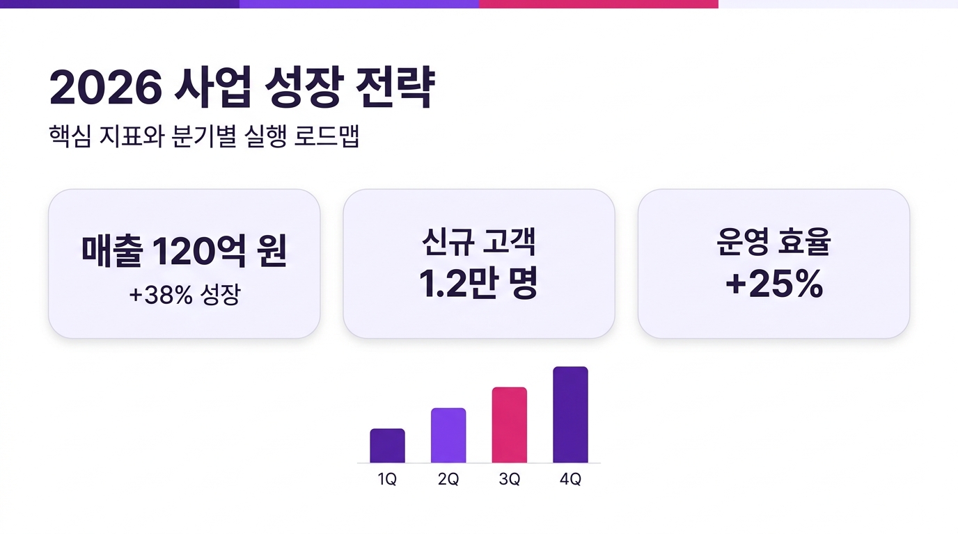 로열 퍼플 샘플 슬라이드